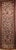Vintage Persian Heriz Runner, Handwoven Wool, Allover Geometric Pattern, Ivory & Red, 3’ X 9’ For Sale In Chicago - Image 6 of 6