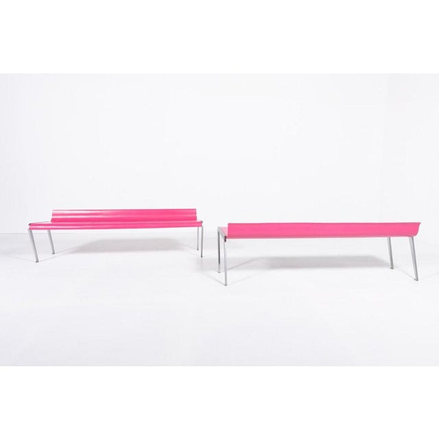 Set of Sculptural Ballet Benches and Coffee Table by Marco Evaristti For Sale - Image 10 of 15