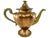 Vintage French Style Copper Teapot With Brass Handle & Hinged Lid For Sale - Image 9 of 11