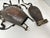 Antique West African Nupe Cast Bronze Ceremonial Purse with Leather Tassels For Sale - Image 13 of 17