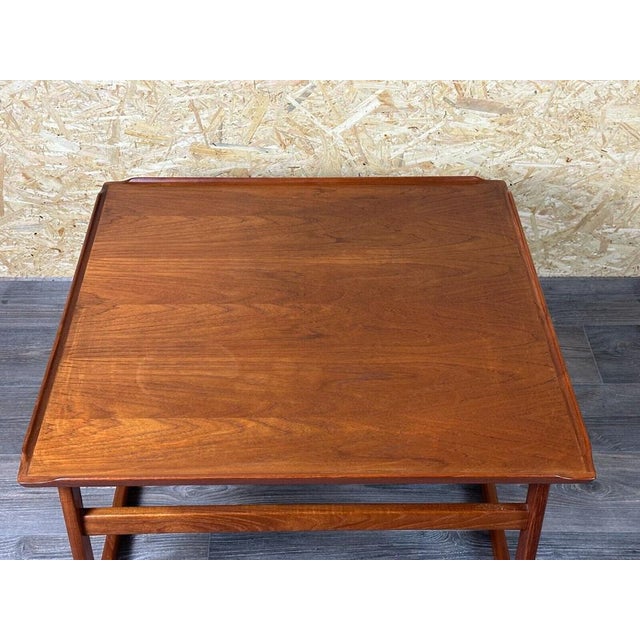 Vintage Danish Teak Table by Jalk Vodder Andersen for Dyrlund, 1970s For Sale - Image 14 of 18