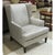 Contemporary Ethan Allen Silver "Digital" Wingback Chair - Silver For Sale - Image 3 of 5