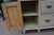 1970s Vintage Washed Rustic Pine Sideboard Credenza / Dresser W/ Arched Top & Drawers For Sale - Image 5 of 17