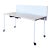 Knoll Desk With Fabric Privacy Barrier For Sale
