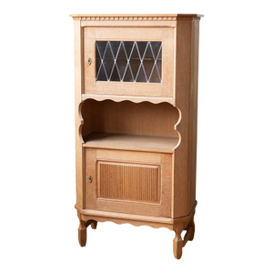 1960s Attributed to Henning Kjaernulf Danish Modern Oak Corner Cabinet