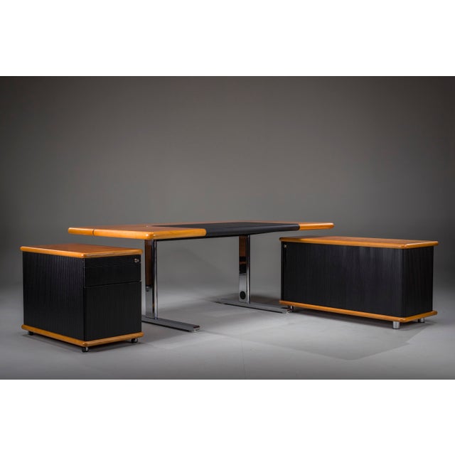 Executive Office Set from Walter Knoll / Wilhelm Knoll, Germany, 1970s, Set of 3 For Sale - Image 14 of 18