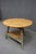 French Country Pine Coffee Table With Painted Trestle Base For Sale - Image 9 of 14