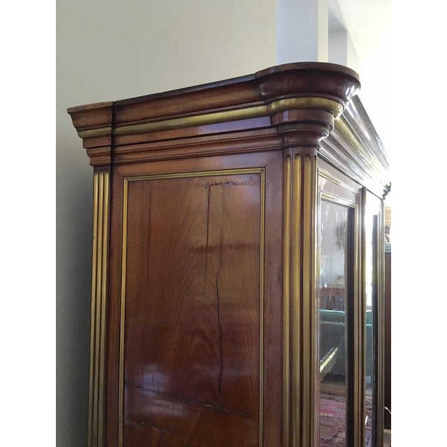 18th Century Mahogany Louis XVI Biblioteque For Sale - Image 9 of 10