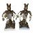 Antique Candleholders With Marble Bases- a Pair For Sale