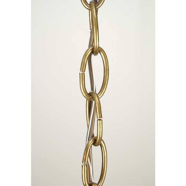 Restored Vintage Moravian Star Pendant Light For Sale - Image 9 of 9