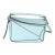 Light Blue Grained Calfskin Mini Puzzle For Sale