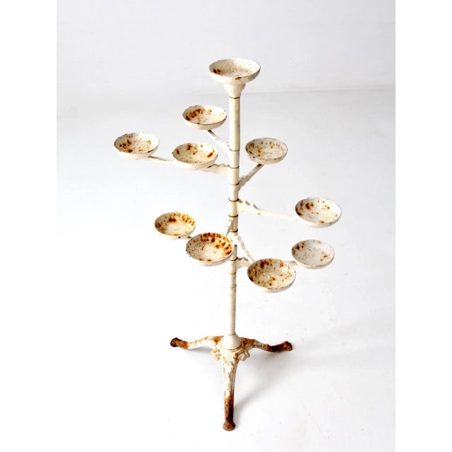 Victorian Cast Iron Plant Stand For Sale - Image 6 of 10