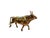 Stock Market Bull Figurine in Brass For Sale - Image 10 of 11