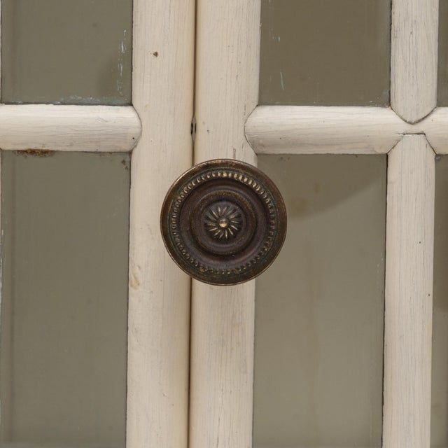 1910s French Wooden Mini Showcase Vitrine For Sale - Image 12 of 18