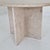 Travertine Coffee Table in Teardrop Shape, 1989 For Sale - Image 12 of 15