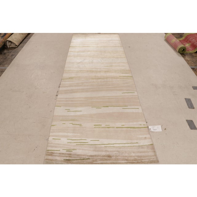 This hand-knotted runner from Rug & Kilim’s acclaimed New & Modern Collection enjoys a pure 100% silk body with natural...