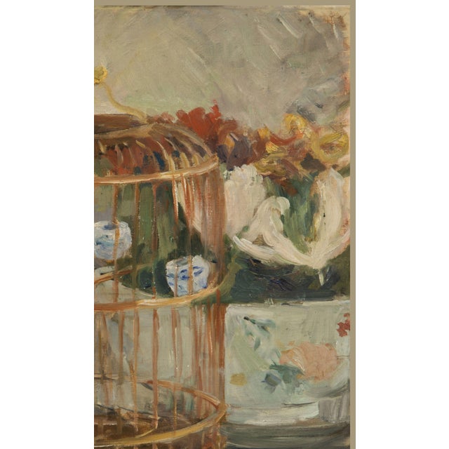 Not Yet Made - Made To Order Vintage French Impressionist Art Print – The Cage by Berthe Morisot, 30" X 40" For Sale - Image 5 of 8