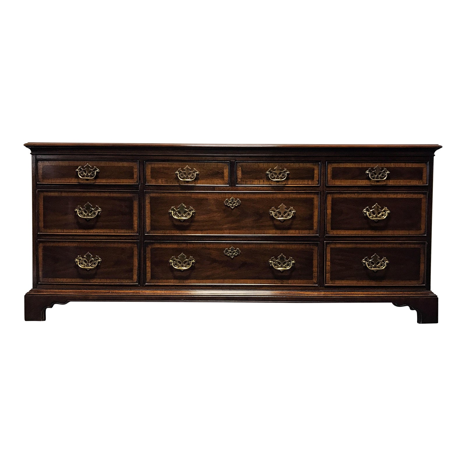 Drexel Heritage 18th Century Mahogany Dresser Chairish