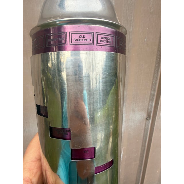 2000 - 2009 Dial a Drink Menu Cocktail Shaker For Sale - Image 5 of 16