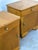 Early 20th Century Vintage Art Deco Bedside Cabinets in Wood, 1930s, Set of 2 For Sale - Image 5 of 10