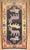 A 3rd quarter of the 20th Century Tibetan Rug featuring an animal pictorial motif . Measures: 3'1" x 5'9''.