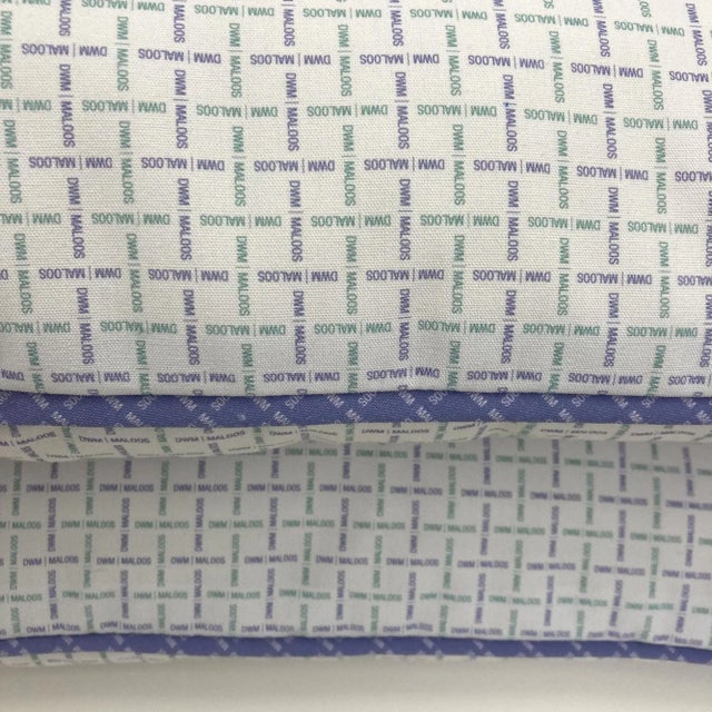 Contemporary Throw Pillows, Light Lavender Rectangular Pillows, 2000s - Set of 2 For Sale - Image 3 of 5