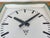 Industrial Square Green Wall Clock from Pragotron, 1980s For Sale - Image 10 of 17