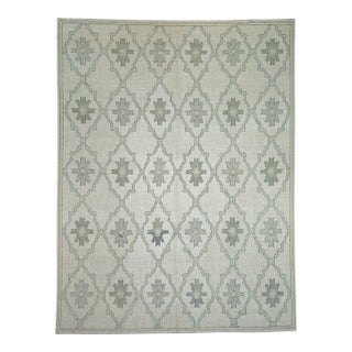 Turkish Oushak Rug 10'4" x 13'7" #18083 For Sale