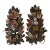 Italian Tole Flower 1940s Sconces For Sale