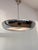 - chrome with patina - newly wired - polished - three bulbs any wattage - US compatible This piece is attributed to the...