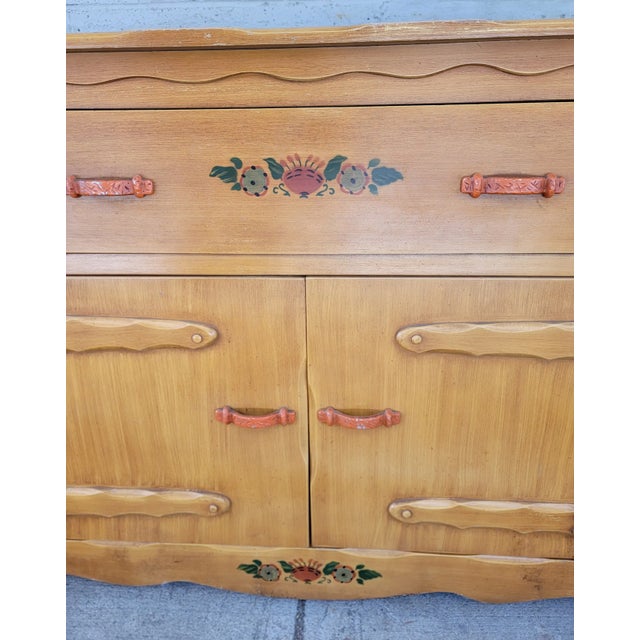 Monterey Rancho Style Buffet / Credenza by La-Fiesta Circa. 1930's For Sale - Image 12 of 15