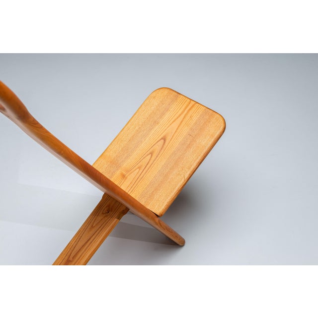Slender Highback Side Chair, 1970s For Sale - Image 9 of 15