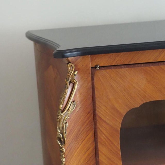 Vintage Display Case in Walnut For Sale - Image 4 of 10