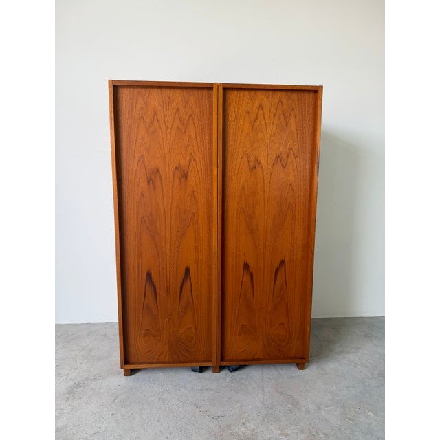 Mid-Century Danish Modern Teak “Magic Box” Folding Desk by Niels Erik Glasdam Jensen for Vantinge Møbelindustri For Sale - Image 12 of 18