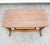 1970s Mid Century Modern Coffee Table Slat Beech Sculptural Danish Shelf Vintage MCM For Sale - Image 5 of 9