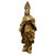 19th Century Saint Nicholas of Bari Handcarved Sculpture with Gold Leaf, France, 1850s For Sale