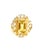 Late 20th Century Bochic Capri Vintage Lemon Topaz & Sapphire Ring, 18K Gold & Silver For Sale - Image 5 of 10