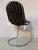 Cantilever Chair in Chrome with Brown Upholstery by Gastone Rinaldi For Sale - Image 5 of 11