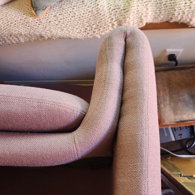 1990s Vladimir Kagan for Preview Biomorphic Freeform Armchair For Sale - Image 17 of 17