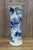 Chinese Blue and White Porcelain Sleeve Vase with Warriors and Military Procession For Sale - Image 6 of 18
