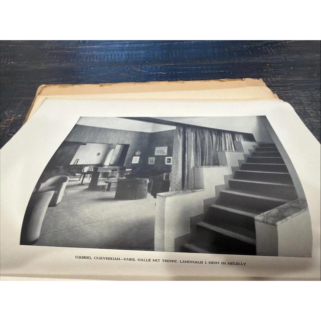Innen Dekoration German Architectural Magazine August 1920: Early Bauhaus / Art Deco For Sale - Image 4 of 9