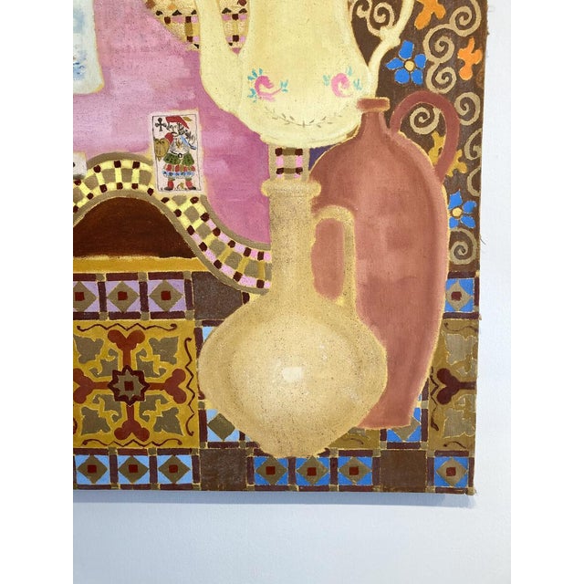 Painting by Jos Seeuws, Belgium, 1970s For Sale - Image 6 of 10