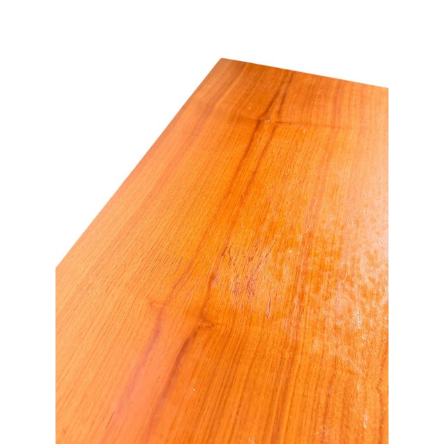 Pair of Mid Century Modern Walnut Nightstands, Canadian Made Two Door Bedside Cabinets For Sale - Image 11 of 16