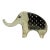 Vintage Abraham Palatnik Large Optical Art Lucite Sculpture of an Elephant For Sale