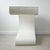 1990s White Laminate Console Desk Table in the Style of Pierre Cardin For Sale - Image 5 of 9