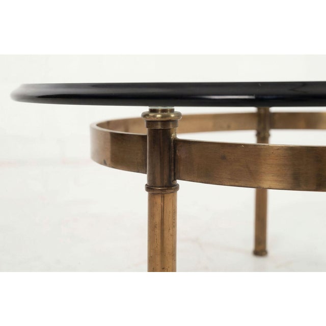 Brass 1960s Maison Jensen Attributed Coffee Table For Sale - Image 8 of 10
