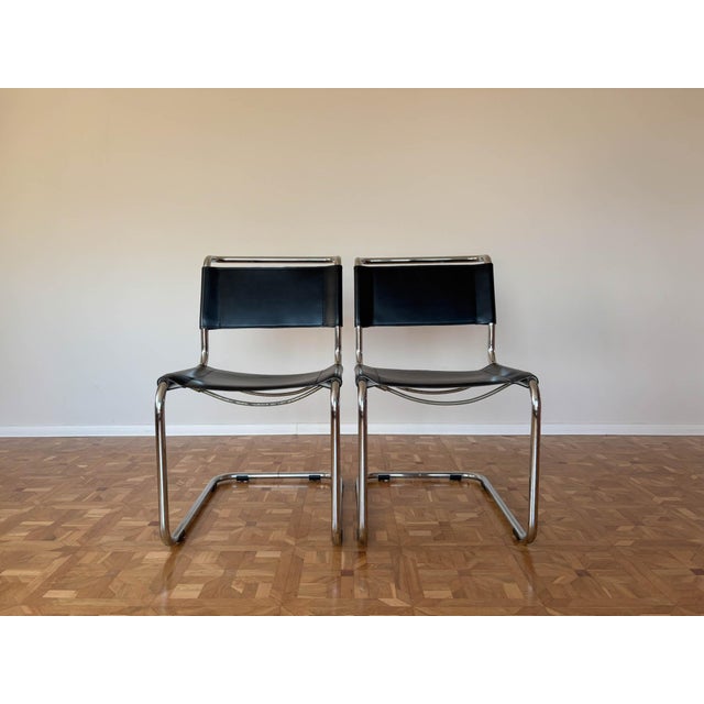 1980s S33 Chairs by Mart Stam for Thonet, 1980s, Set of 2 For Sale - Image 5 of 18