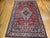 Textile Vintage Persian Bakhtiari Rug, Handwoven Wool, Medallion Floral Pattern, Brick Red & Ivory, 7x11 For Sale - Image 7 of 15