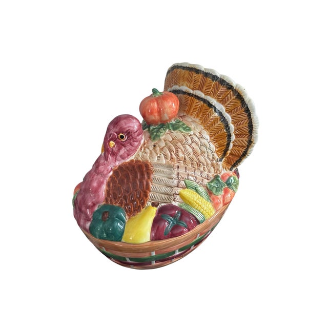 American Vintage Turkey Tureen For Sale - Image 3 of 8