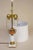 1930s French Depose Art Deco Neo Classic White/Salmon Onyx Marble Column & Urn Bronze Table Lamp For Sale - Image 9 of 9